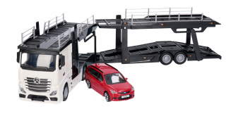 Tatra, nákladné auto - Burago SKVELÁ LAWETA Mercedes-Benz Actros TIR 2243