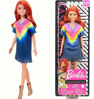 Bábika v štýle Barbie Hippie