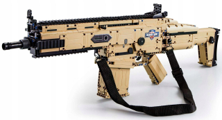 Stavebnica RC Technic - CADA Structural Pads Scar Assault Rifle 1406