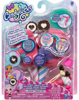 CANDYLOCKS 2 KOLÍČKY KREHKÉ SLADKÉ VLASY