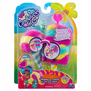 Candylocks Lalka Tropical Coco & Chick 20123504