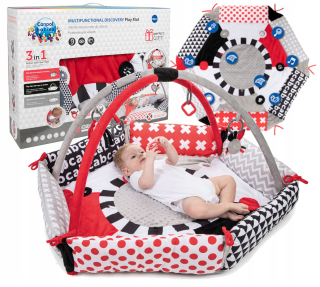 Vzdelávacia podložka - Canpol Babies Sensory Mat 3in1 senzory hračky