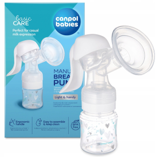Manuálna odsávačka mlieka Canpol Baby 120 ml