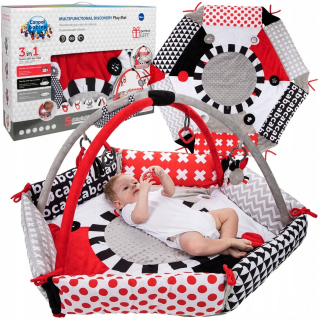 Vzdelávacia podložka - CANPOL Sensory Mat 3in1 senzory hračky 68/077