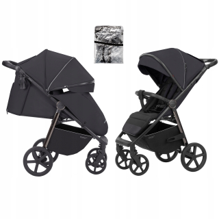Bravo 2023 CRL-5515 Jet Black detský kočík
