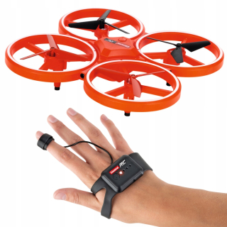 RC Lietadlo, vrtulník, dron - Carrera RC Motion helikoptéra Dron riadená rúk LED