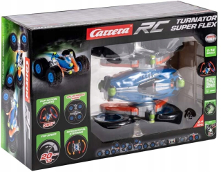 Auto na diaľkové ovládanie - CARRERA RC TURNATOR SUPER FLEX. super-rýchle auto
