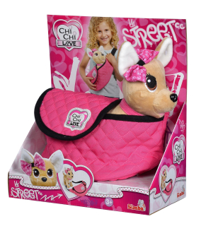 Chi Chi Love Dog v módnej obličkovej taške 30 cm Simba