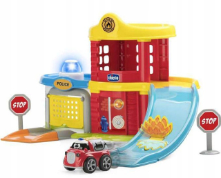 Chicco 2v1 polícia a hasiči + slide
