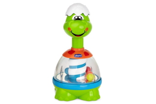 Kolotoč, hračka pre bábätká - Chicco Dino vírenie veselé melódie