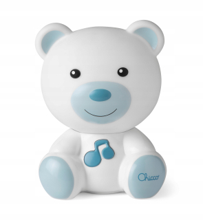 LED projektor nočnej oblohy - Chicco Music Bear Night Light Sweet Dreams