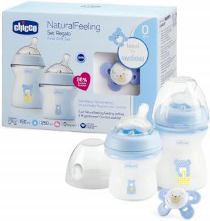 CHICCO ANTIKOLICKÁ FĽAŠA 150ml + 250ml + cumlík