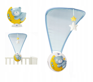 Kolotoč nad postielku - Chicco Projektor Canopy Carousel Next2Moon