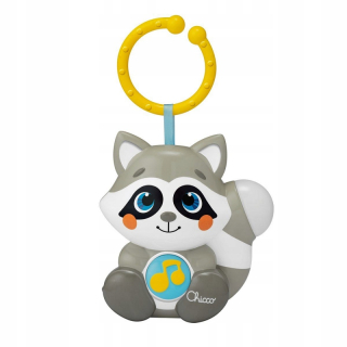 Chicco Raccoon nočné lampy a vozík prívesok