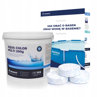 CHLOR TABLETY MULTI 6v1 200g 5kg PLÁVACIA CHÉMIA