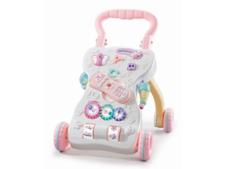Chodítko pre deti - Walker Rider Interactive Poss hráčov Pink