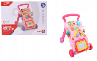 Chodítko pre deti - Walker Educational Pump Jeździk 3v1 Interactive