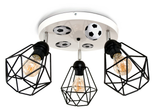 Luster do detskej izby - Zaujímavý stropné svietidlo Mundial 3 Diamond môže LED