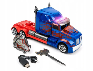 Auto na diaľkové ovládanie - Robot truck diaľkovo ovládané Optimus Prime