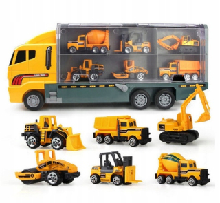 Tir TRIP TIR CAR ZÍSKAŤ DIY VOZIDLA 6 ks
