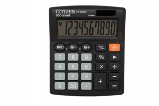 Kancelársky kalkulátor Citizen SDC-810NR