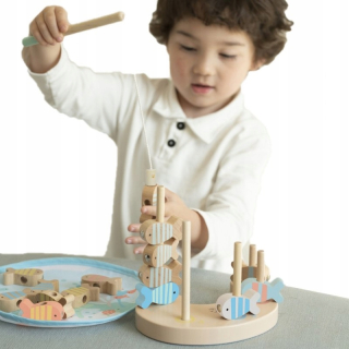Classic World drevená Game Fishing Set