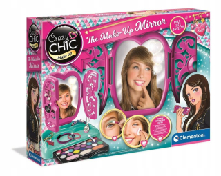 Clementoni Bláznivý Chic make-up zrkadlo Cle50641