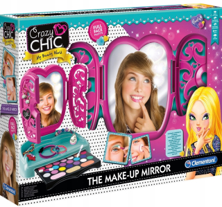 Clementoni Crazy Chic Makeup Set so zrkadlom