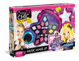 Clementoni Bláznivý Chic Music Set Makeup 7841