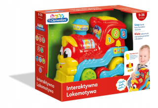 Interatívna hračka - Clementoni. Interactive lokomotíva vlak