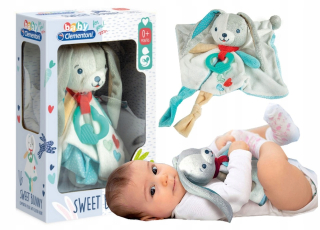 Zvukova hračka - Clementoni maskot deka bunny 17272