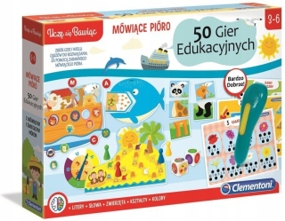 Clementoni hovorí perie 50 vzdelávacích hier 50650