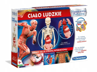 CLEMENTONI Vedecká zábava ĽUDSKÉ TELO 60249