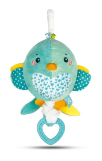 CLEMENTONI Hudobný box Bird Cuddly 17269