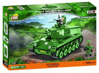 Stavebnica Cobi - Cobi 2239 American tanku M41A3 Walker Bulldog