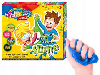 Colorino sliz lepok sada žiariace hmotnosť