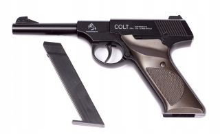Pištoľ pre deti - Colt Woodsman Metal zbraň Gun na lopty #
