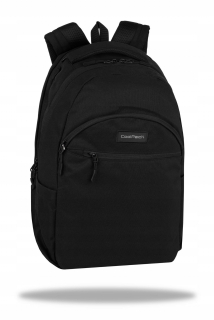 Viackomorový školský batoh CoolPack, čierny