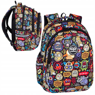 Viackomorový školský batoh CoolPack, viacfarebný, 21 rokov