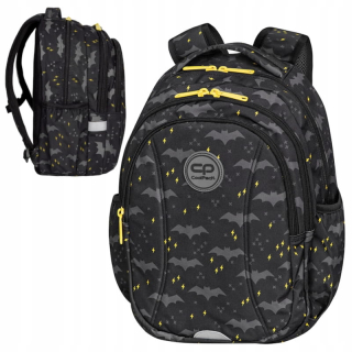 Viackomorový školský batoh CoolPack, čierny, 21 rokov