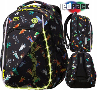 Školský batoh - COOLPACK ŠKOLSKÝ BATOH PRE MLÁDEŽ SVIETIACI LED
