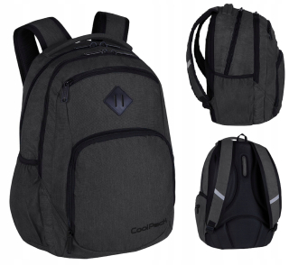 COOLPACK Školský batoh do školy priestranný A4 + plán