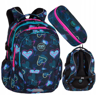 Školský batoh CoolPack Factor 29L Deep Love