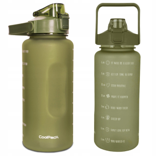COOLPACK VEĽKÁ FĽAŠA NA VODU S RÚČKOU 2L ZELENÁ MOTIVAČNÉ ODMERY