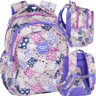 COOLPACK ŠKOLSKÝ BATOH PRE MLÁDEŽ PRE DIEVČATÁ ZAJAČIKA TRIEDY 1-3
