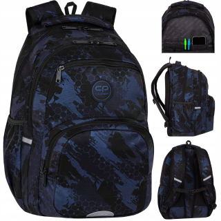 COOLPACK KAPACITA ŠKOLSKÝ BATOH PRE MLÁDEŽ VYBERTE SI TRACE NAVY