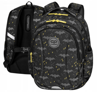 Viackomorový školský batoh CoolPack, čierny, 21 rokov