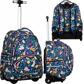 CoolPack viackomorový školský batoh, viacfarebný, 28 rokov