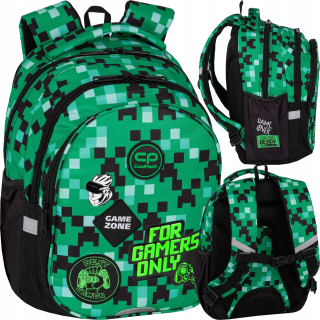 COOLPACK ŠKOLSKÝ BATOH PRE CHLAPECOV 1. – 3. ROČNÍK HERNÁ ZÓNA