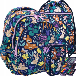 Viackomorový školský batoh CoolPack, viacfarebný, 21 rokov
